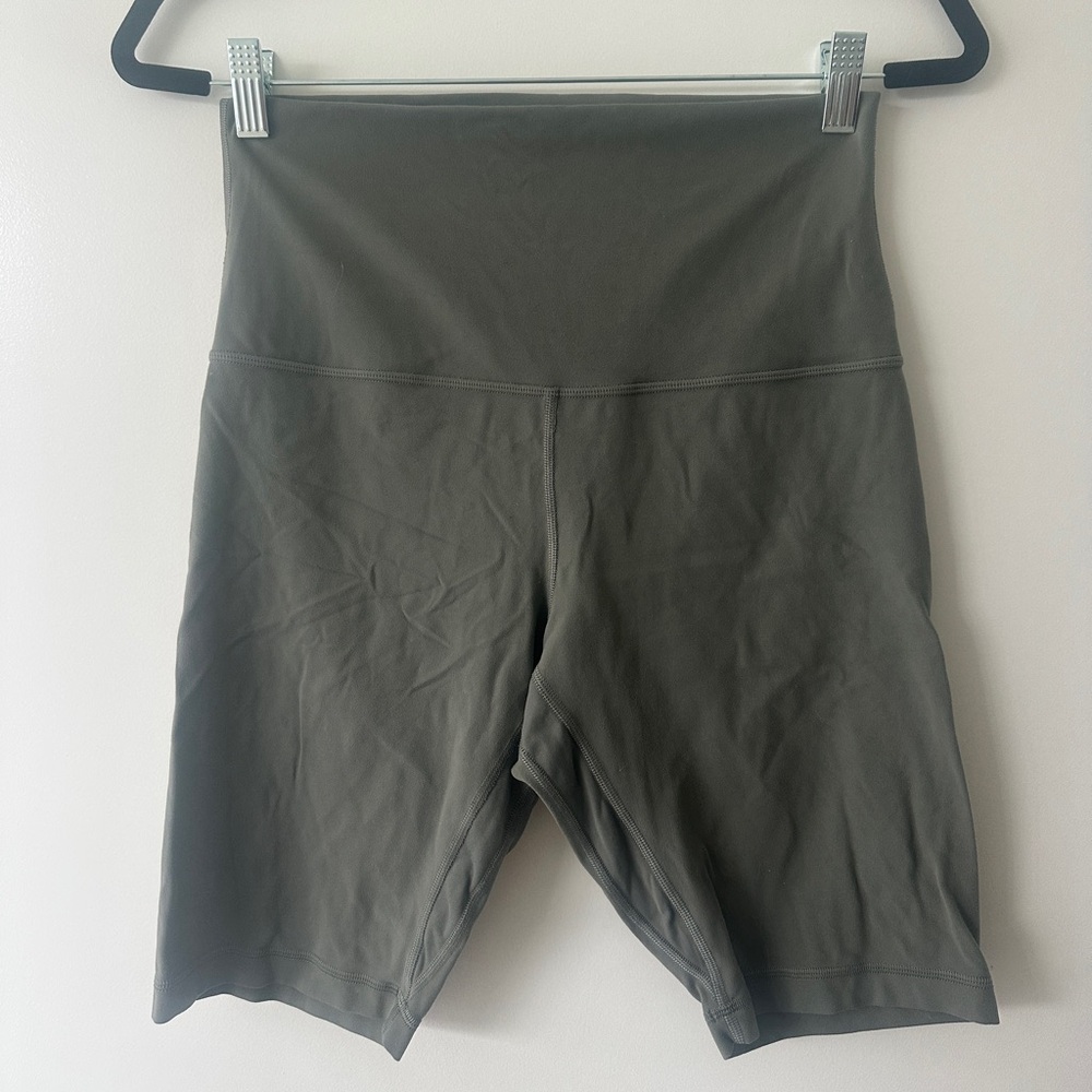 Lululemon Shorts Olive Green